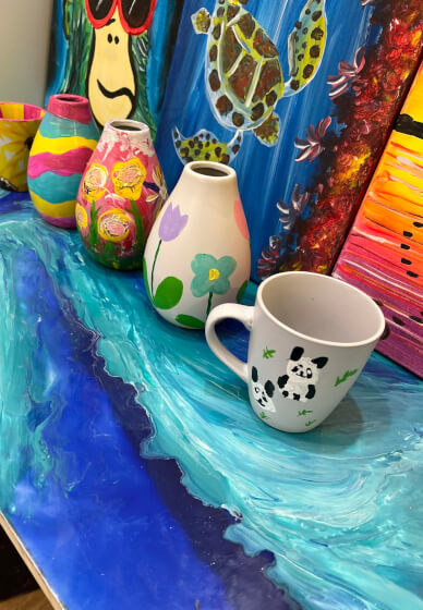 Paint a Vase Workshop
