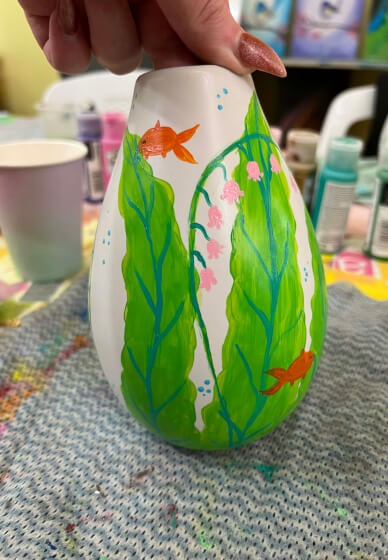 Paint a Vase Workshop