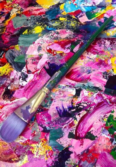 Paint Abstract Art Floral Workshop