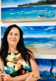 Paint Abstract Art Floral Workshop