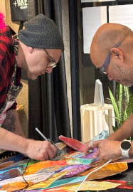 Paint and Create Angel Wings Wall Installation Workshop
