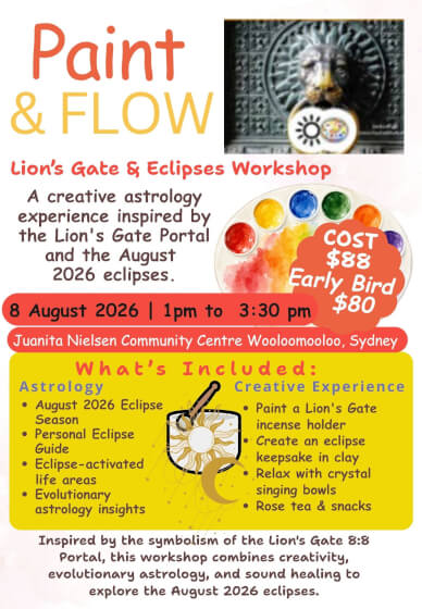 Paint and Flow Workshop: Lions Gate 8:8 and Eclipses