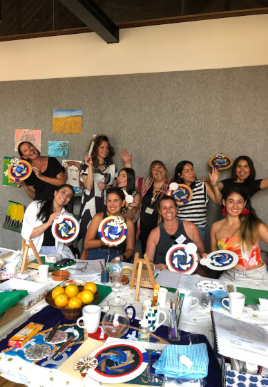 Paint and Flow Workshop · Light, Emotion and Expression