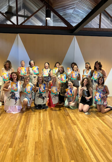 Paint and Flow Workshop · Light, Emotion and Expression