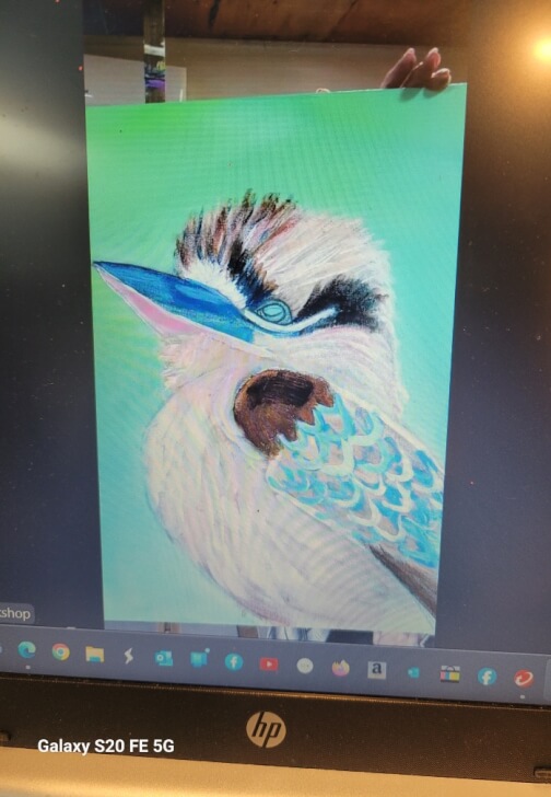 Paint and Paella: Bubba Kookaburra