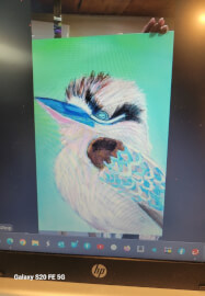 Paint and Paella: Bubba Kookaburra
