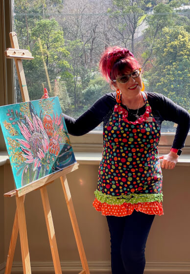 Paint and Paella: Bubba Kookaburra