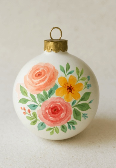 Paint and Personalise Baubles-Adult Workshop