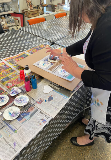 Paint and Pour Boom Gel Stain Workshop