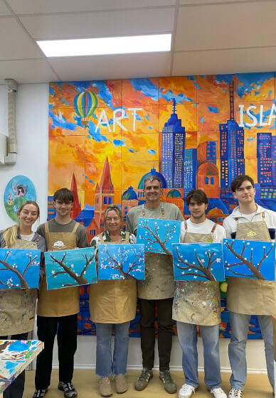 Paint and Sip Class: Almond Blossoms
