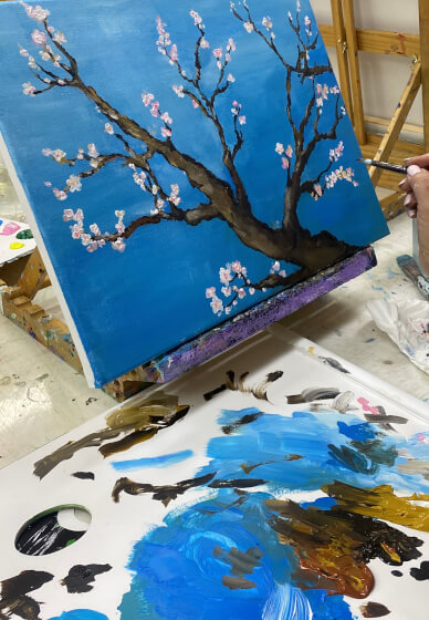 Paint and Sip Class: Almond Blossoms