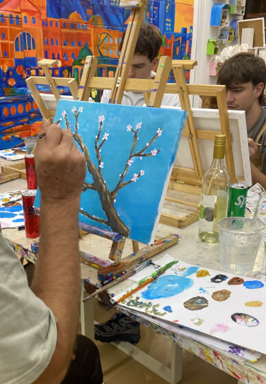Paint and Sip Class: Almond Blossoms