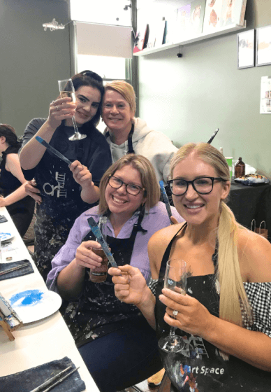 Paint and Sip Class: Bicycle Basket