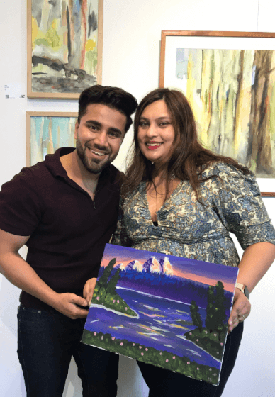 Paint and Sip Class: Bob Ross' Sunset Landscape