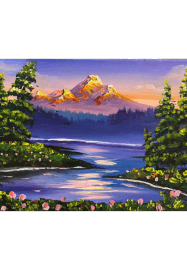 Paint and Sip Class: Bob Ross' Sunset Landscape