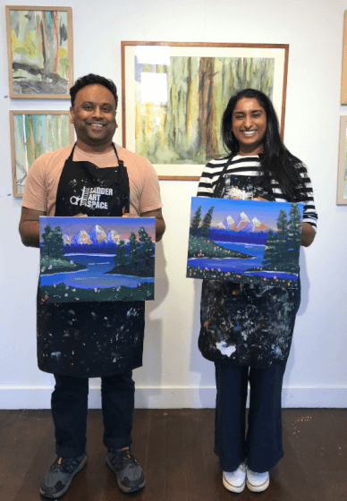 Paint and Sip Class: Bob Ross' Sunset Landscape