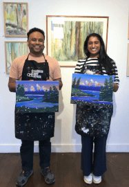 Paint and Sip Class: Bob Ross' Sunset Landscape