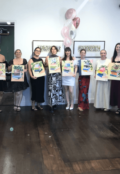 Paint and Sip Class: Bookclub