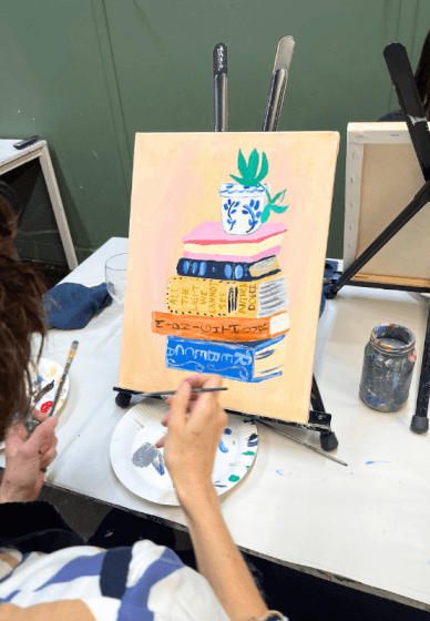Paint and Sip Class: Bookclub