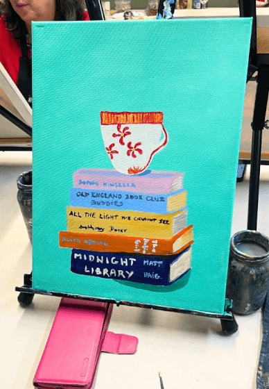 Paint and Sip Class: Bookclub