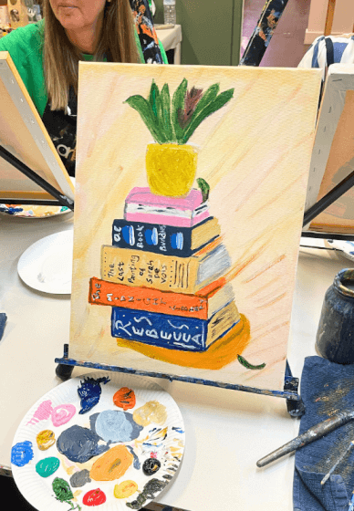 Paint and Sip Class: Bookclub