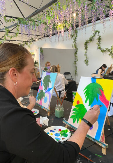 Paint and Sip Class: Botanical Dream