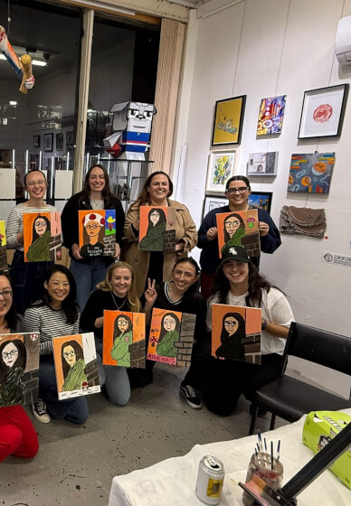 Paint and Sip Class: Bottles and Brushes