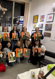 Paint and Sip Class: Bottles and Brushes