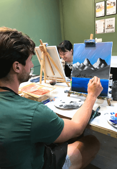 Paint and Sip Class: Cherry Blossoms