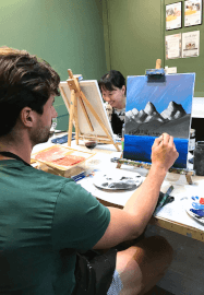Paint and Sip Class: Cherry Blossoms