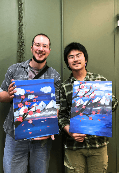 Paint and Sip Class: Cherry Blossoms