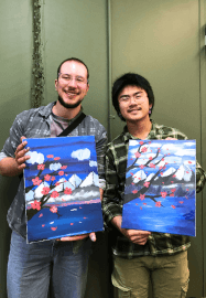 Paint and Sip Class: Cherry Blossoms