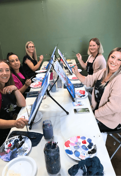 Paint and Sip Class: Cherry Blossoms