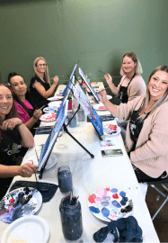 Paint and Sip Class: Cherry Blossoms