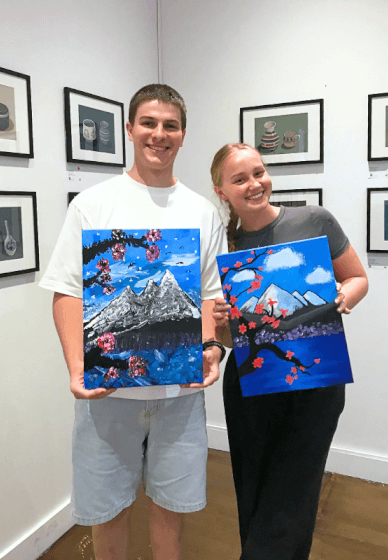 Paint and Sip Class: Cherry Blossoms