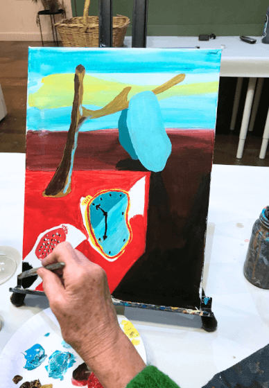 Paint and Sip Class: Dali's Melted Time
