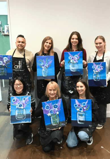 Paint and Sip Class: Floral Delights