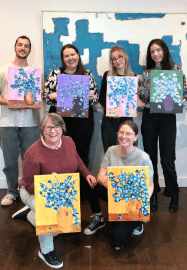 Paint and Sip Class: Floral Delights