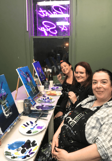 Paint and Sip Class: Floral Delights