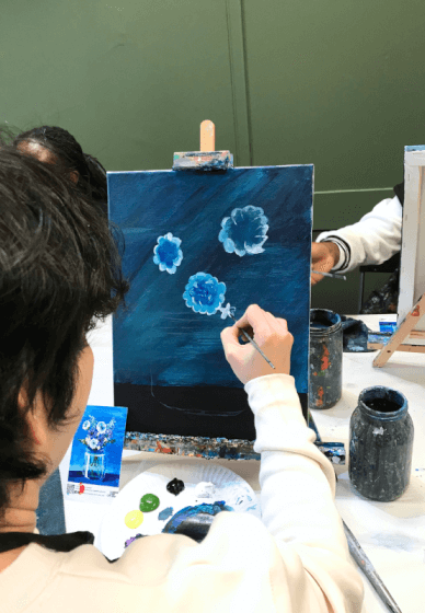 Paint and Sip Class: Floral Delights