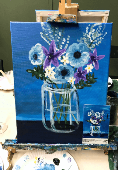 Paint and Sip Class: Floral Delights
