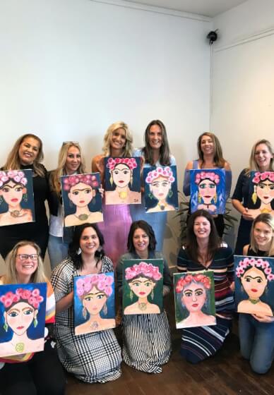 Paint and Sip Class: Frida Kahlo