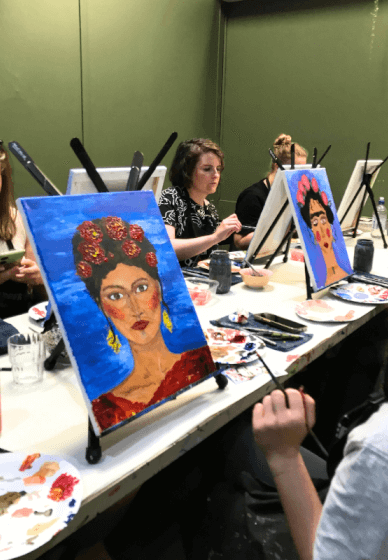 Paint and Sip Class: Frida Kahlo
