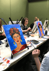 Paint and Sip Class: Frida Kahlo