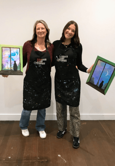 Paint and Sip Class: Looking Out the Window
