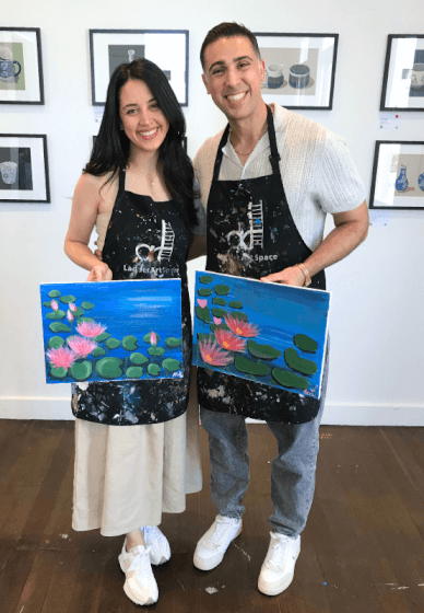 Paint and Sip Class: Lotus Lake