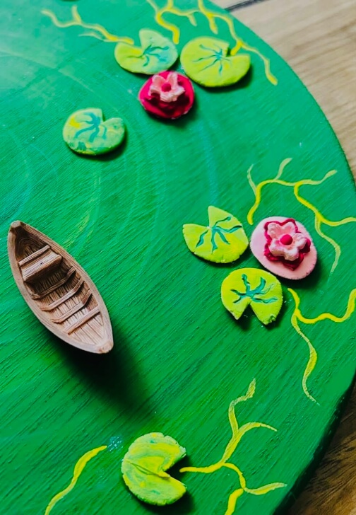 Paint and Sip Class: Lotus Pond Art
