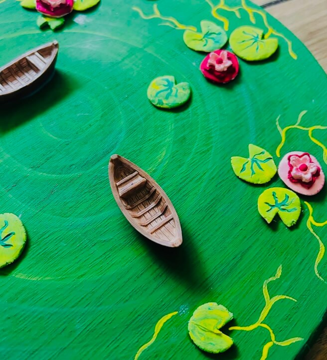 Paint and Sip Class: Lotus Pond Art