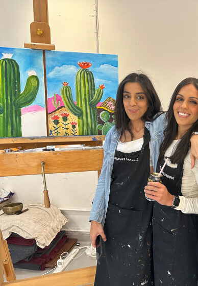 Paint and Sip Class: Mexican Cactus