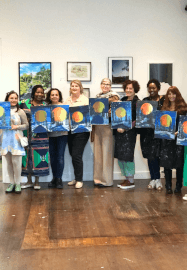 Paint and Sip Class: Midnight Glow